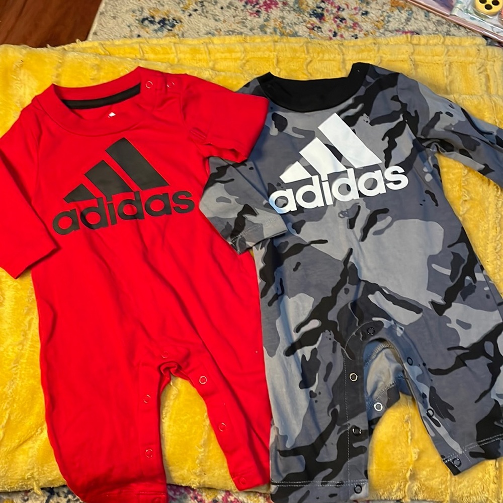 Adidas infant bodysuits